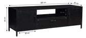 TV Meubel Kala | Zwart 180cm