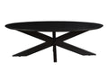Salontafel Oslo Oval | Zwart