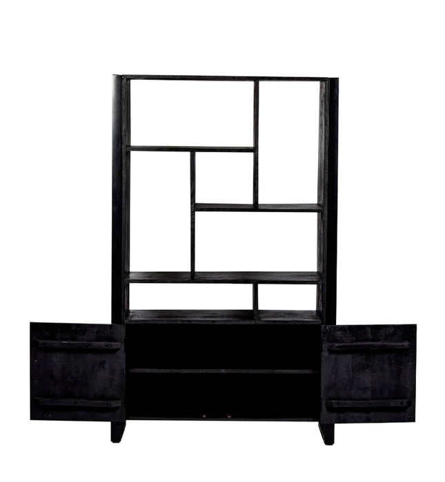 Kabinet Norris | Zwart 110cm