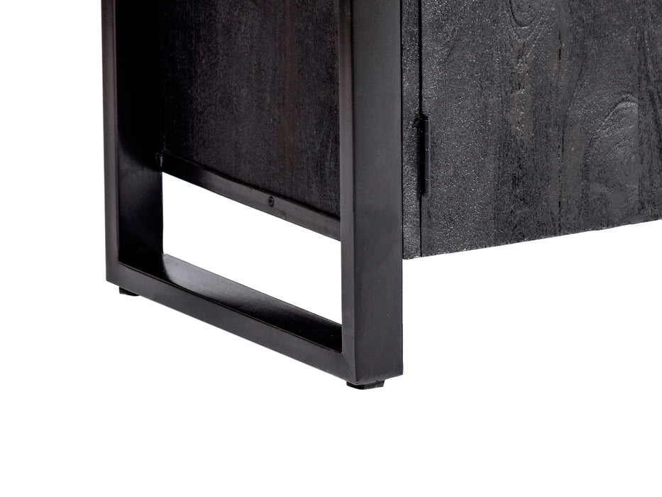 Kabinet Norris | Zwart 110cm