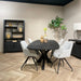 Kabinet Norris | Zwart 110cm