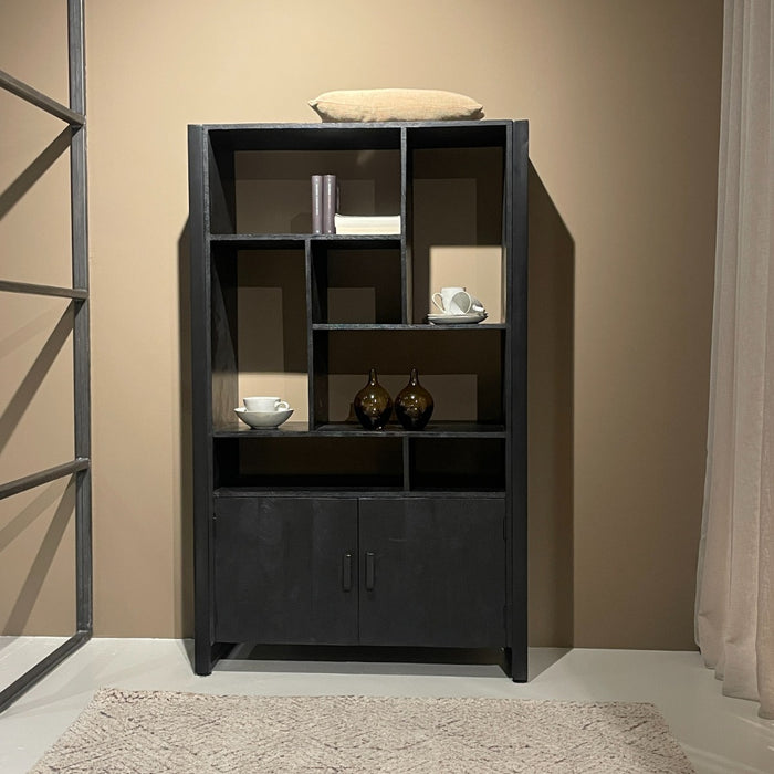 Kabinet Norris | Zwart 110cm
