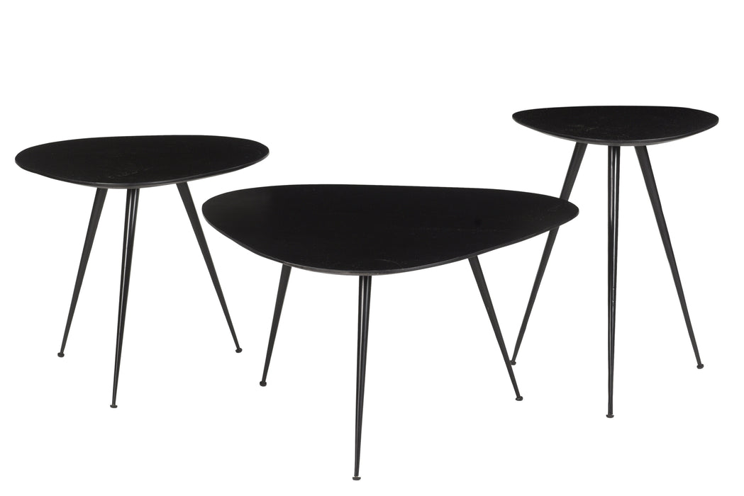Salontafelset Loua | Zwart