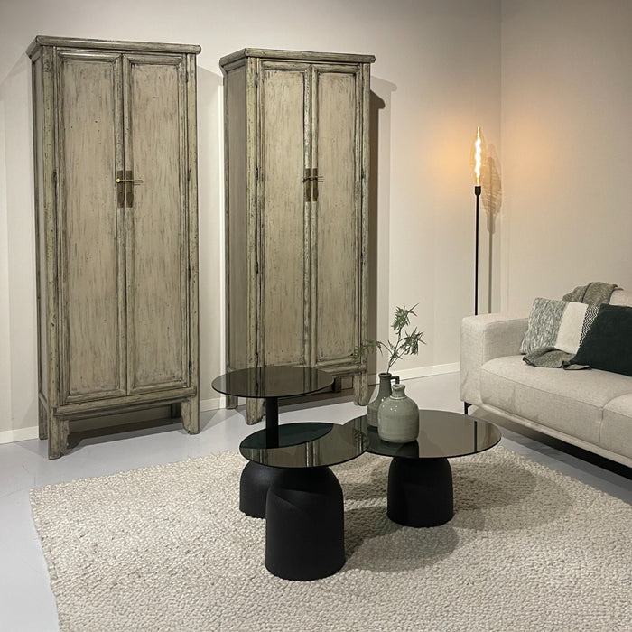 Kabinet Marie Elise | Grijs 95cm