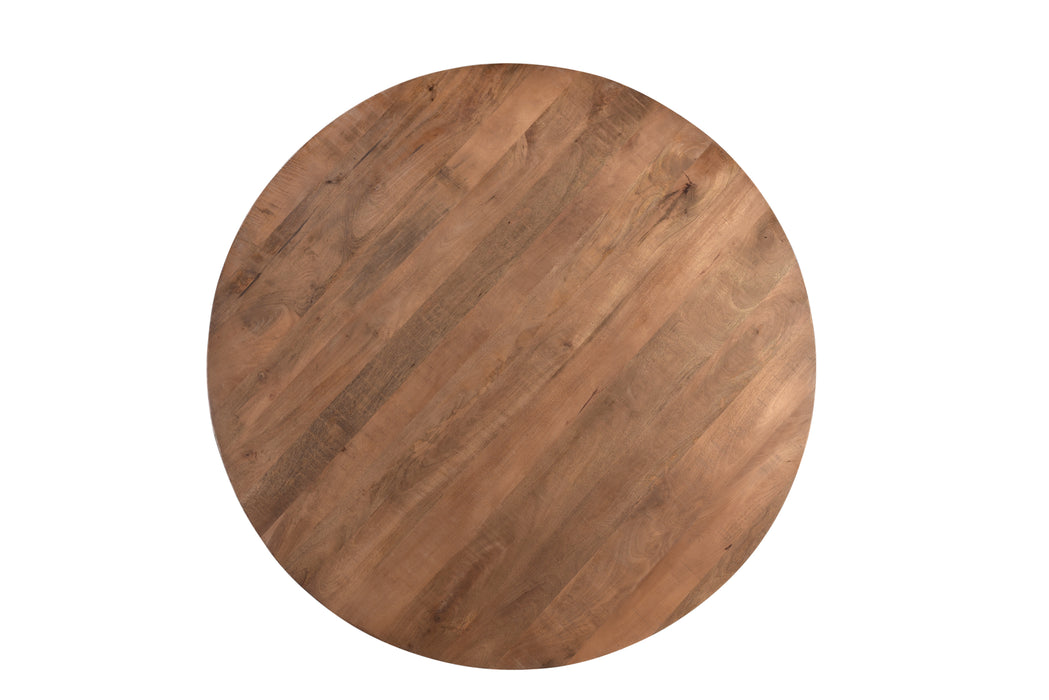 Eettafel Rocky Round Spider | Zwart