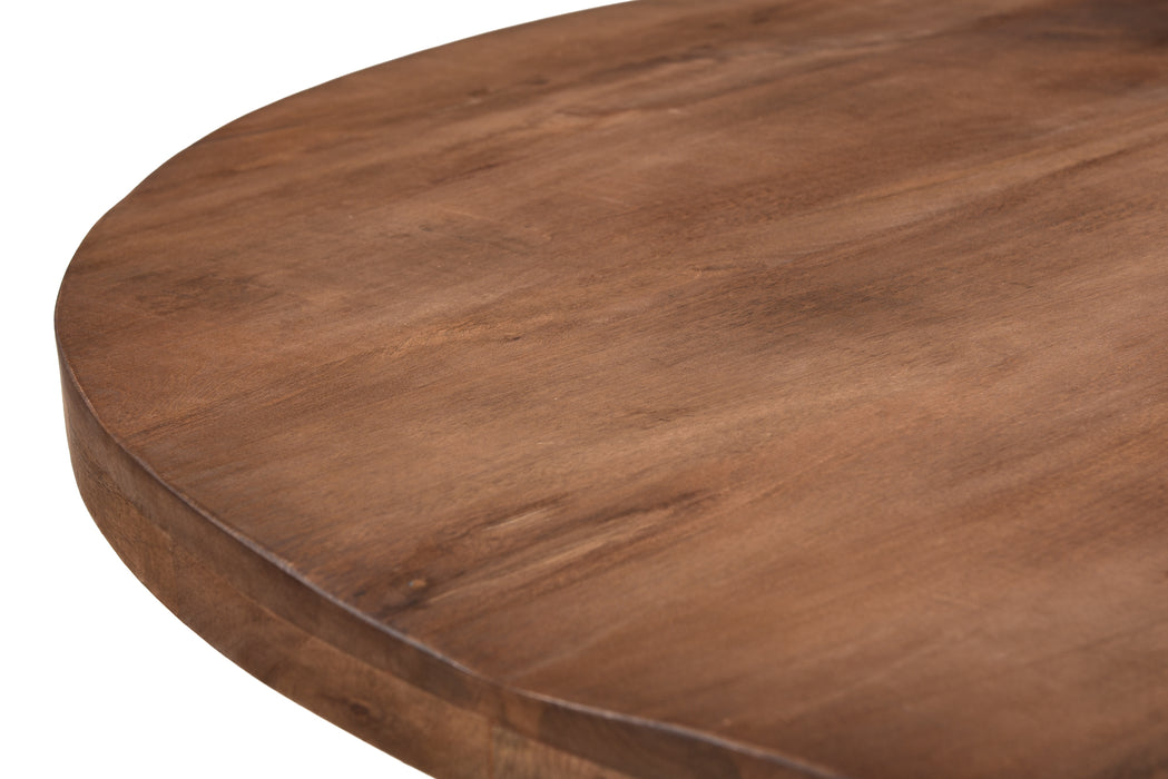 Eettafel Rocky Round Spider | Zwart