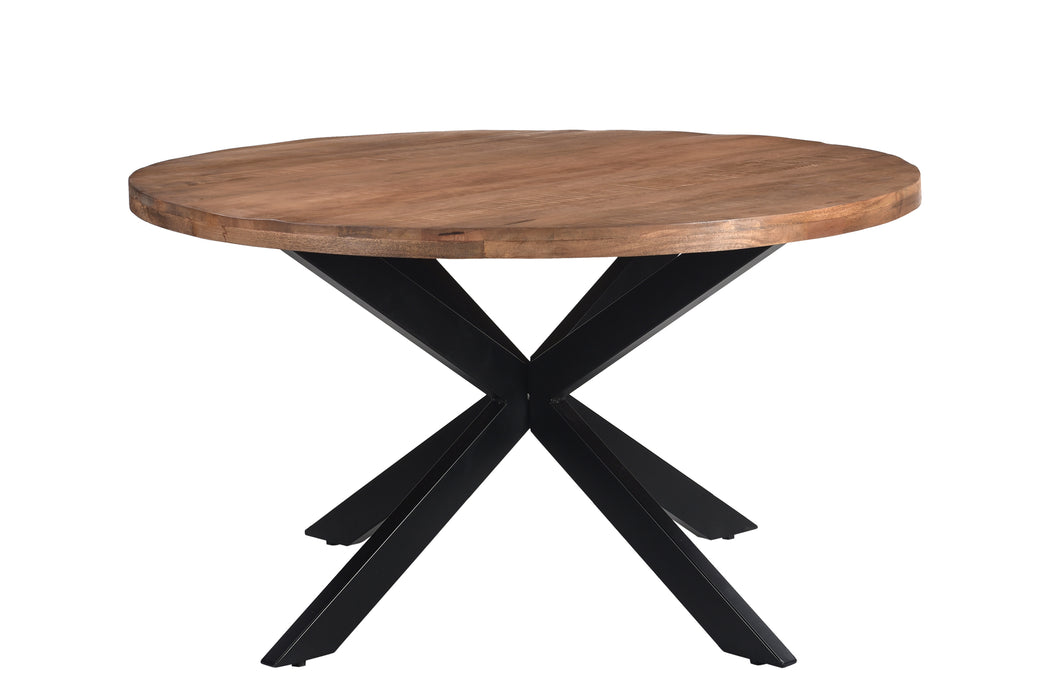 Eettafel Rocky Round Spider | Zwart