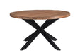 Eettafel Rocky Round Spider | Zwart