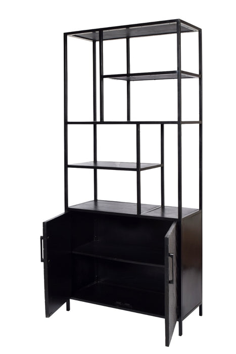 Kabinet York | Zwart 90cm