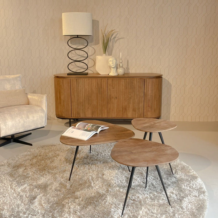 Dressoir Noor | Lichtbruin 170cm