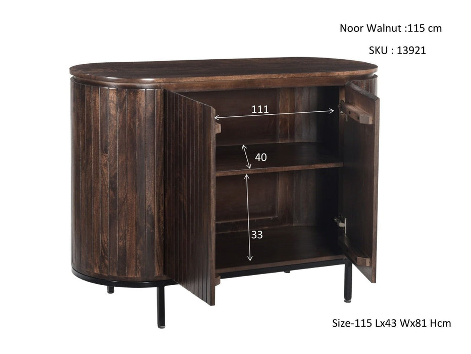 Dressoir Noor | Walnut 115cm