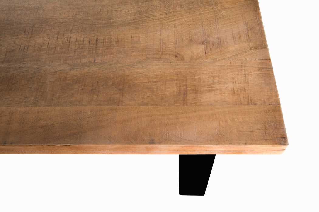 Eettafel Sturdy U | Zwart 220x100cm