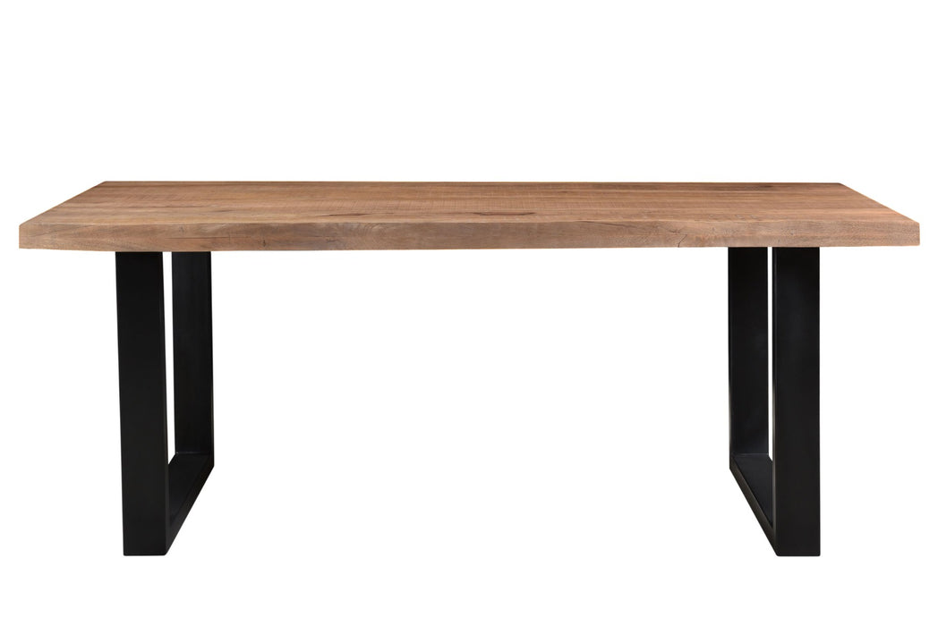 Eettafel Sturdy U | Zwart 220x100cm