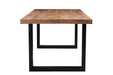 Eettafel Sturdy U | Zwart 220x100cm