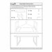 Eettafel Sturdy U | Zwart 220x100cm