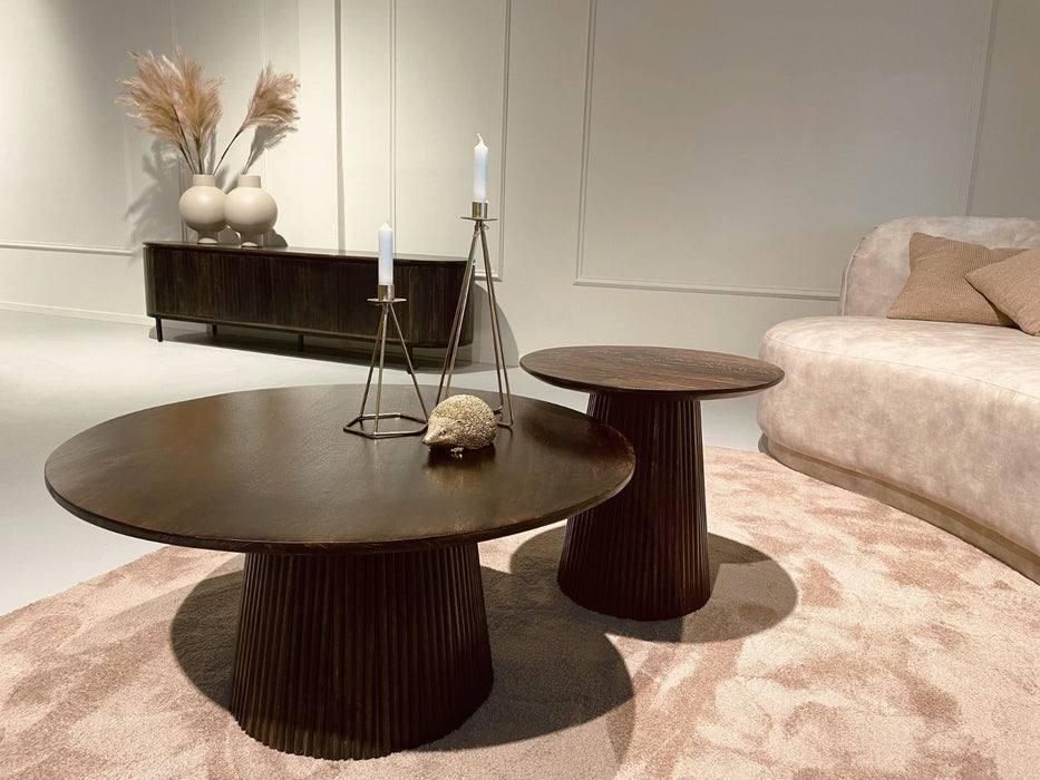 Bijzettafel Salvator | Walnut 80cm