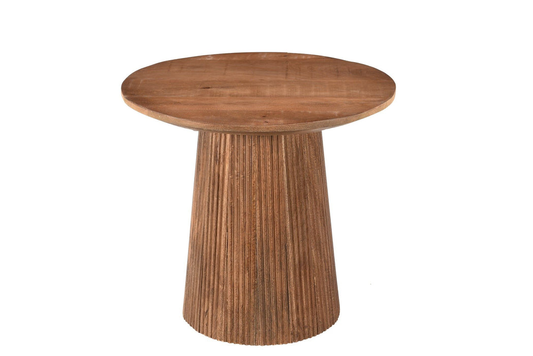 Bijzettafel Salvator | Lichtbruin 50cm