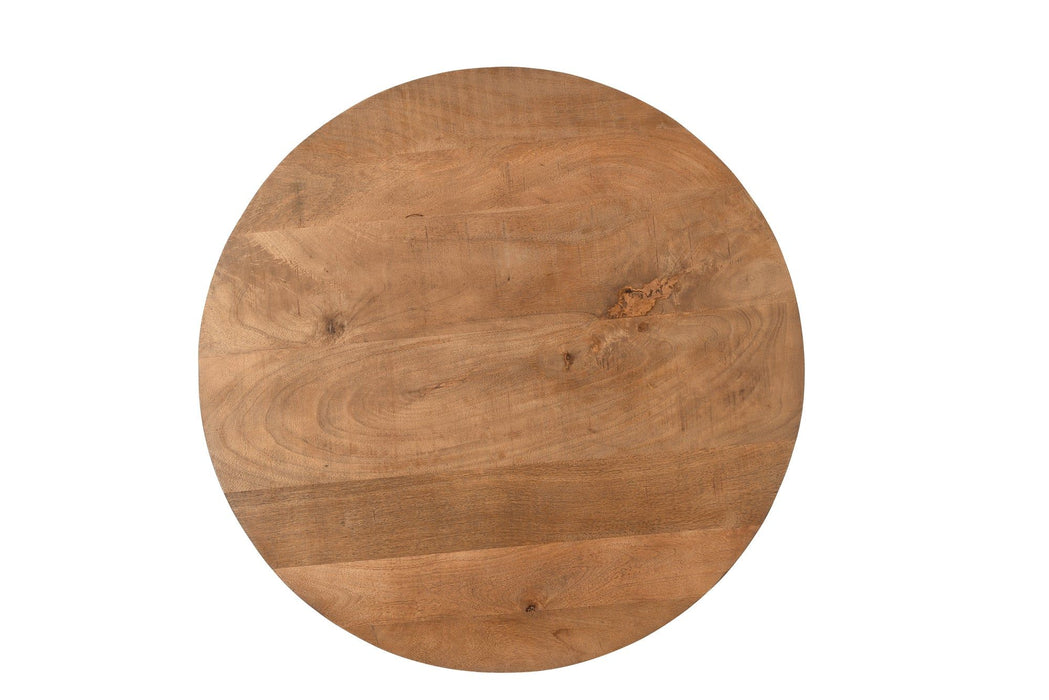 Bijzettafel Salvator | Lichtbruin 50cm