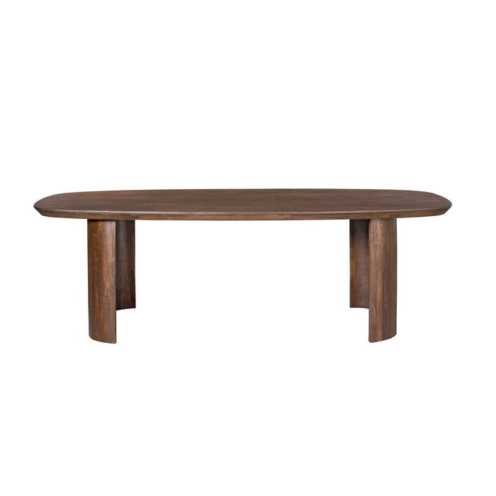 Eettafel Maré Brown - 300cm | Deens Ovaal