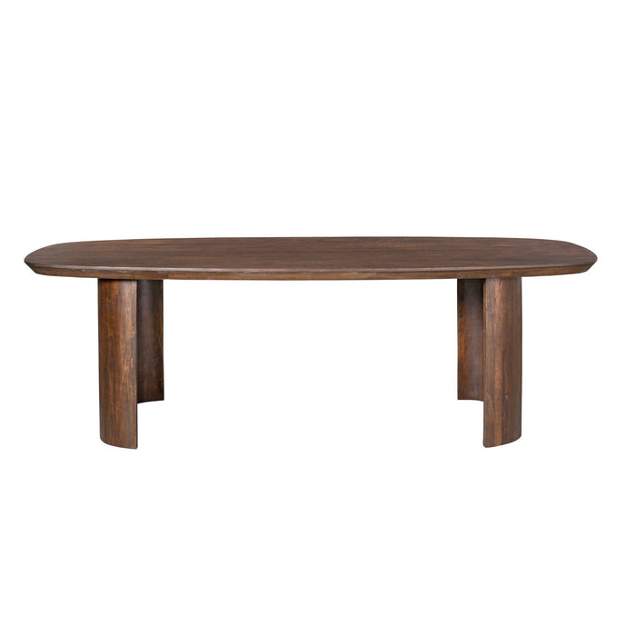 Eettafel Maré Brown - 240cm | Deens Ovaal