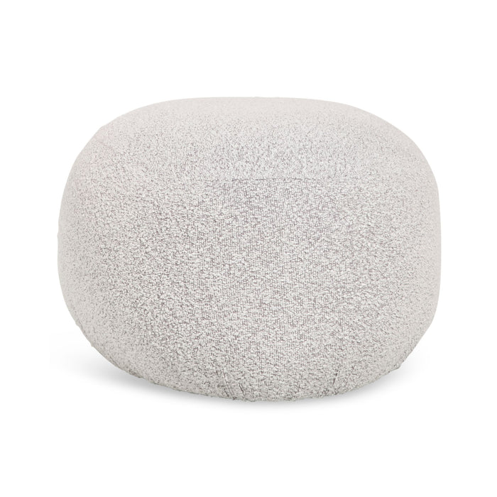 Poef Milly – Bouclé Naturel