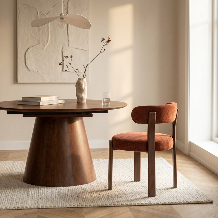 Eetkamerstoel Rose | Burgundy