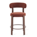 Barkruk Rose | Burgundy