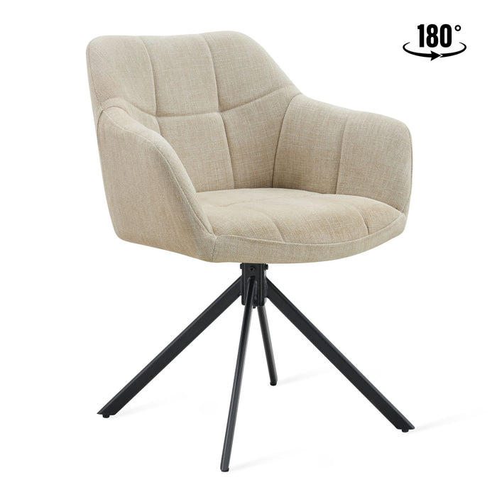 Eetkamerstoel Jesse – Stof Beige