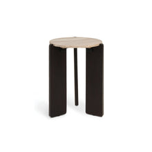Bijzettafel Lila | Donkerbruin Ø39cm