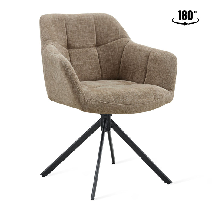 Eetkamerstoel Jesse – Stof Taupe