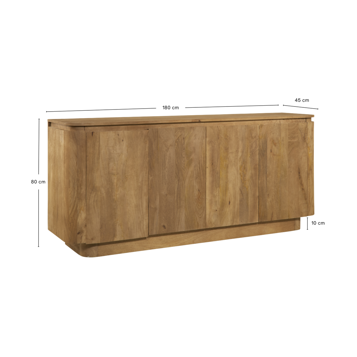 Dressoir Bora | Naturel 180cm