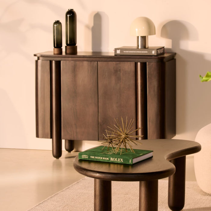 Dressoir Rondo | Donkerbruin 105cm