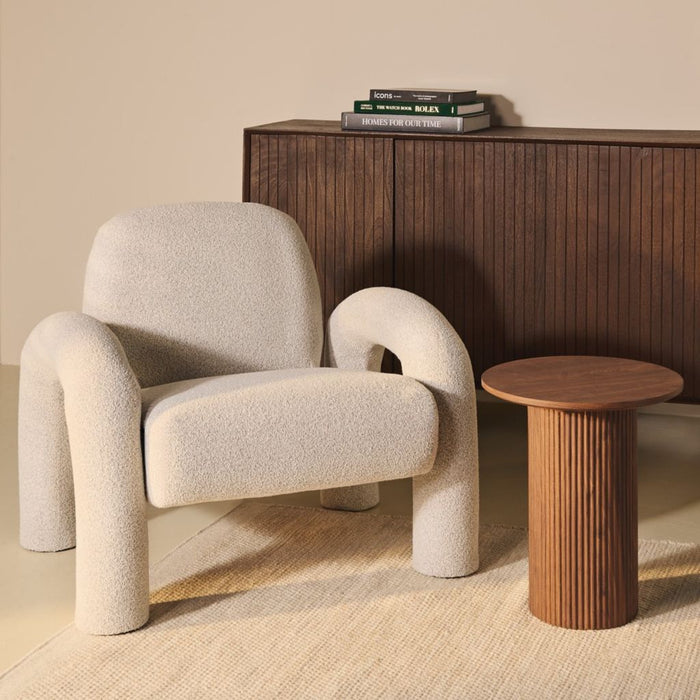 Fauteuil Anouk – Bouclé Naturel