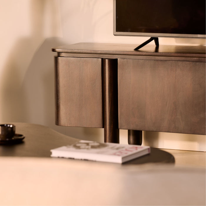 TV-Meubel Rondo | Donkerbruin 175cm