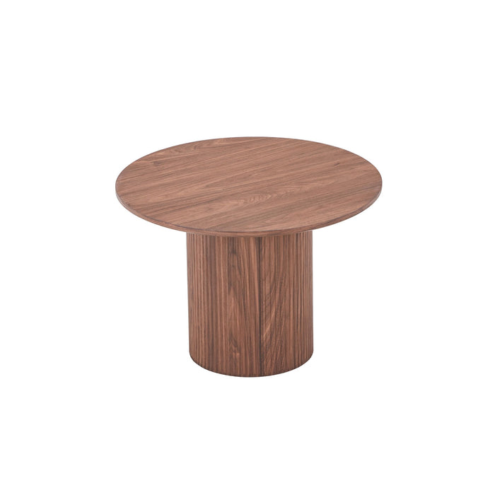 Bijzettafel Nora | Walnoot Ø60cm
