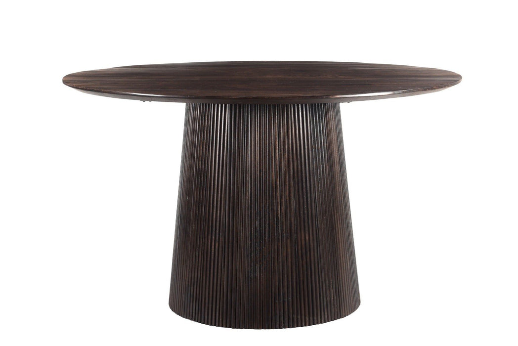 Eettafel Salvator Walnut - Ø130cm | Rond