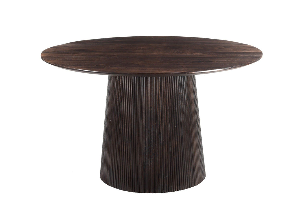 Eettafel Salvator Walnut - Ø130cm | Rond