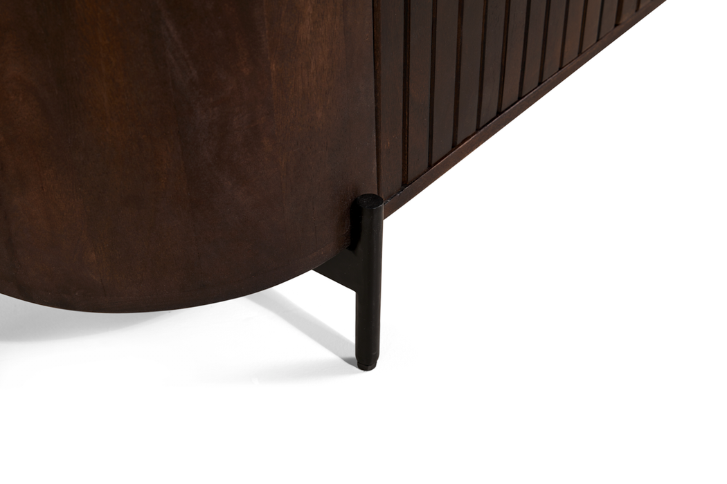 TV-Meubel Mokka Donkerbruin - 210cm