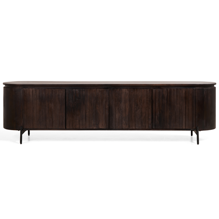 TV-Meubel Mokka Donkerbruin - 210cm