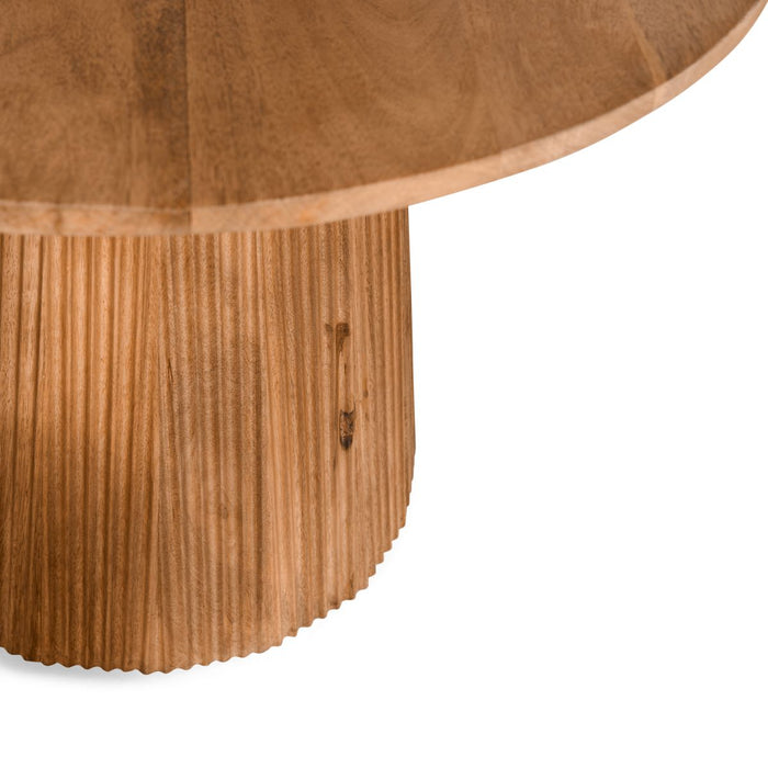 Eettafel Mokka Lichtbruin - 180cm | Ovaal