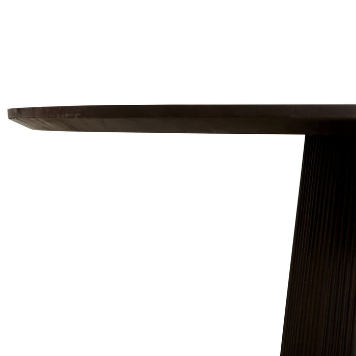 Eettafel Mokka Donkerbruin - 180cm | Ovaal