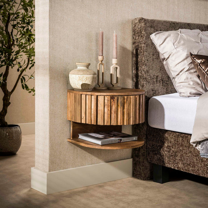 Nachtkastje Ridge Shelve | Zand
