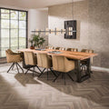 Eettafel Stam Rechthoekig | Massief acacia