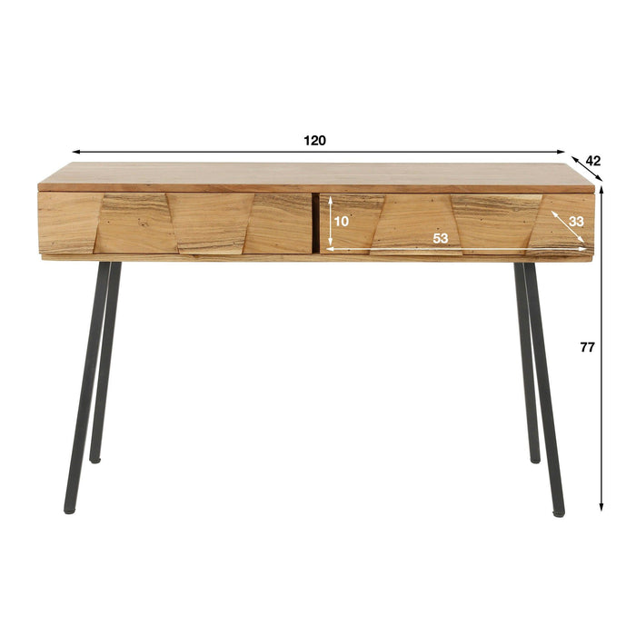 Hal-/kaptafel Demn | Lichtbruin 120cm