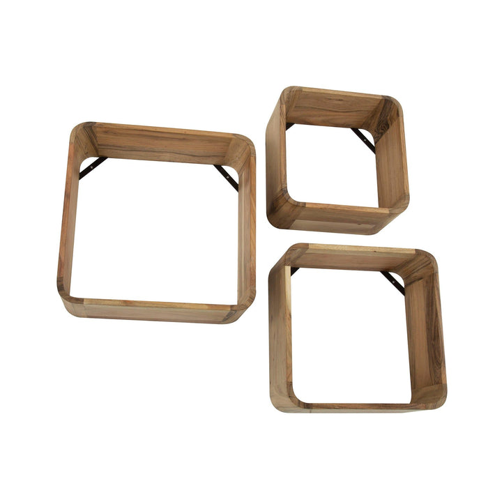 Wandschap Box set/3 | Naturel