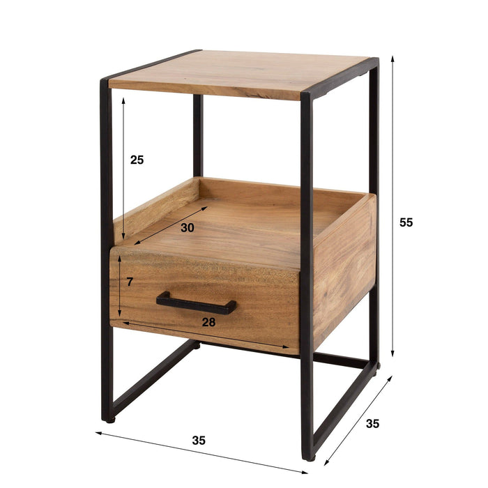 Nachtkastje Niche XS | 35cm