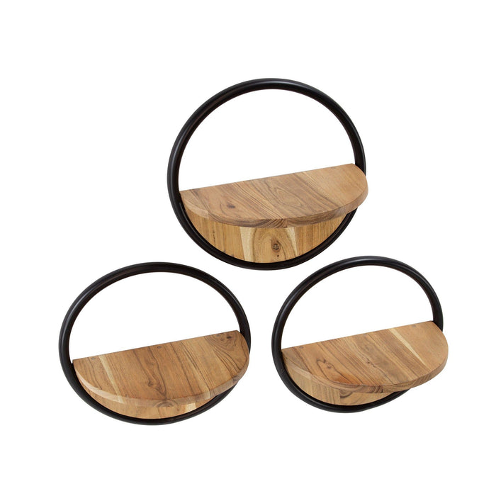 Wandschap Round set/3 | 35cm
