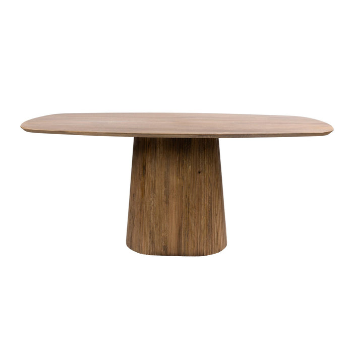 Eettafel Wave Centro Lichtbruin - 180cm | Deens Ovaal