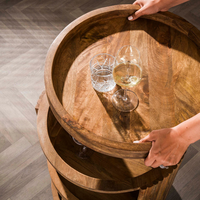 Wijntrolley Wave | 55cm