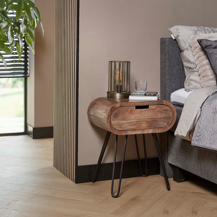 Nachtkastje Barrel | 50cm